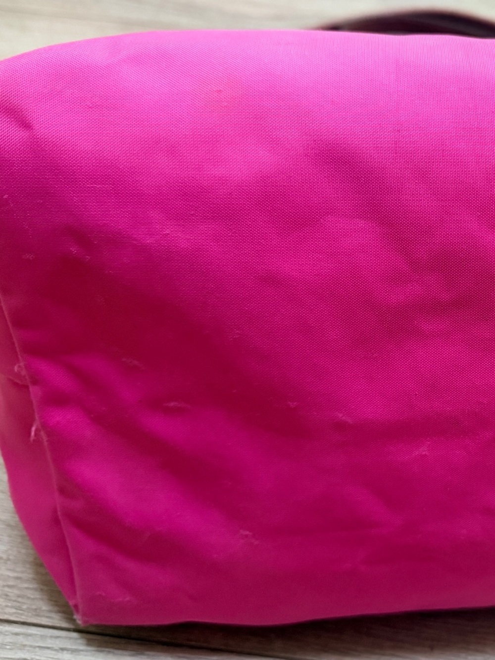 Longchamp Bag in bright pink made 1993-2000 - Picture 4 of 16